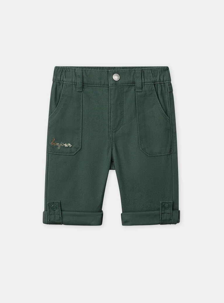 Green PANTS NAFLO / 25H1BGS2PAN608