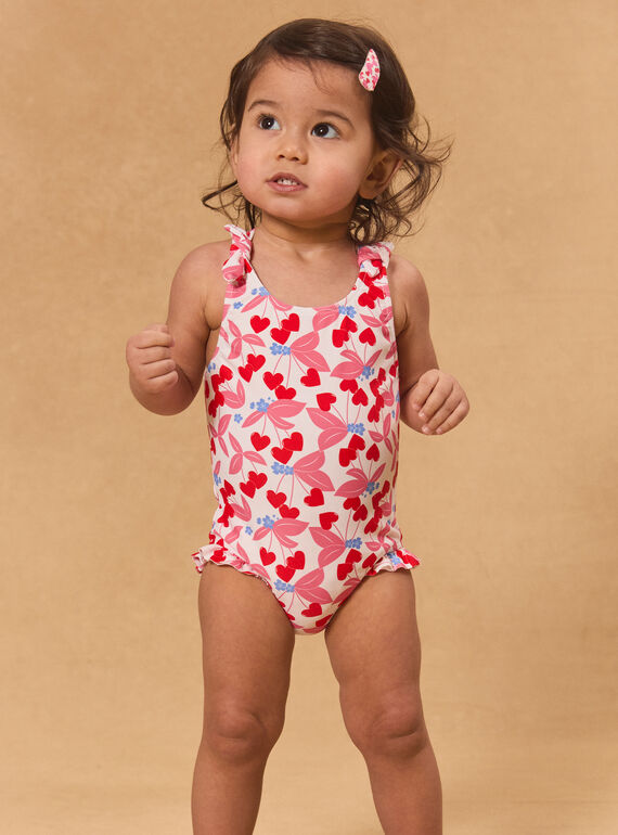 White SWIMSUIT MITINA / 25E4BFC3MAI000