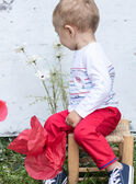 Baby boy's plain red pants BABROOK / 21H1BG11PAN050