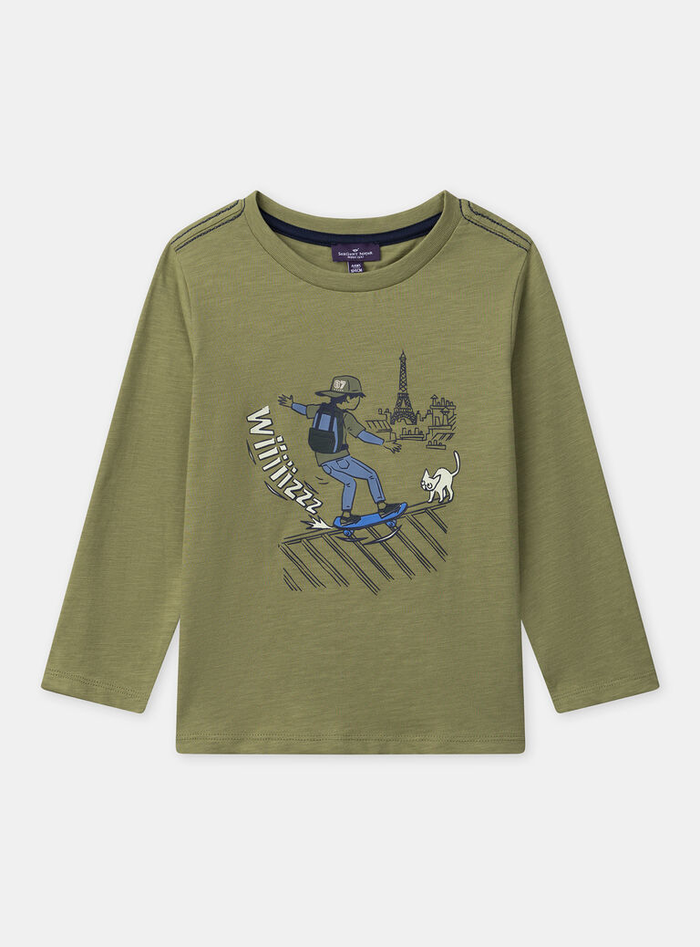 green TEE SHIRT LS NUTAGE / 25H3PGQ2TML633