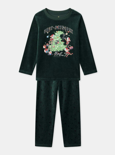 Green PYJAMA NECHATAGE / 25H5PG51PYJG614