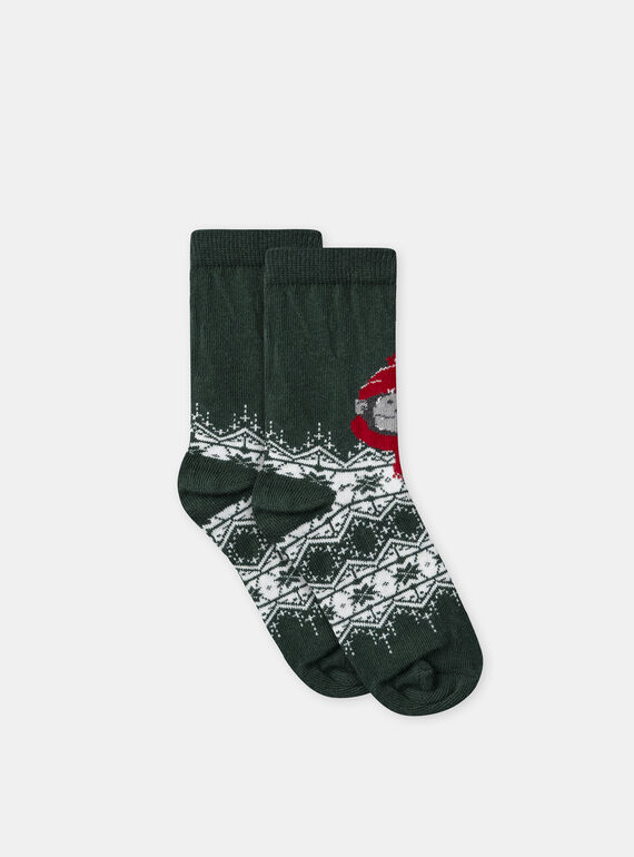 Green SOCKS SETx3 NESNOWAGE / 25H4PGY1LC3608