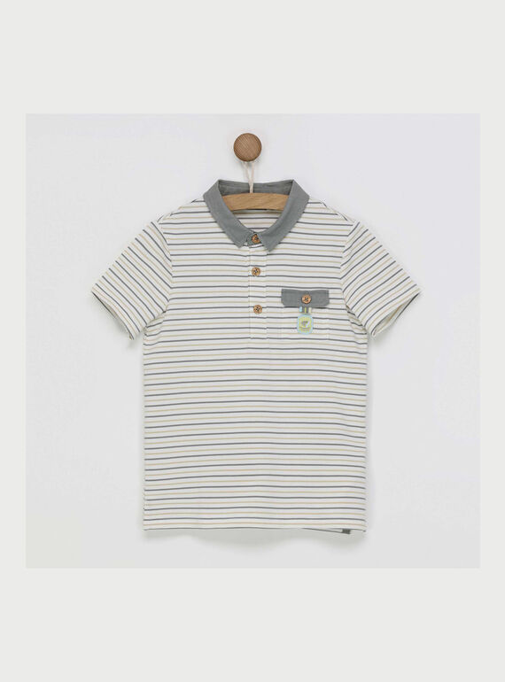 Off white Polo shirt RYACLAGE / 19E3PGR1POL001