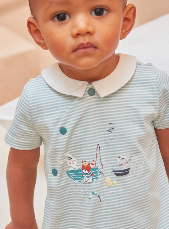 Turquoise BABYGROW KEFLORENT / 24E5BG62GRE202