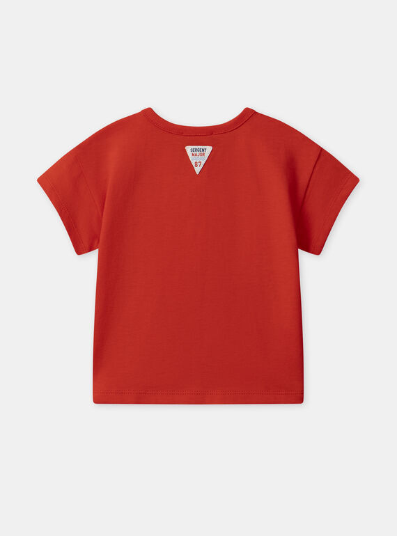 Red TEE SHIRT SS MAVASCO / 25E1BGQ1TMC050