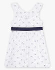 Child girl floral dress with ruffles COUJETTE / 22E2PFH1ROB001