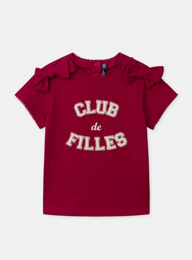 Red TEE SHIRT SS Red TEE SHIRT SS NESORETTE / 25H2PFK1TMCF510