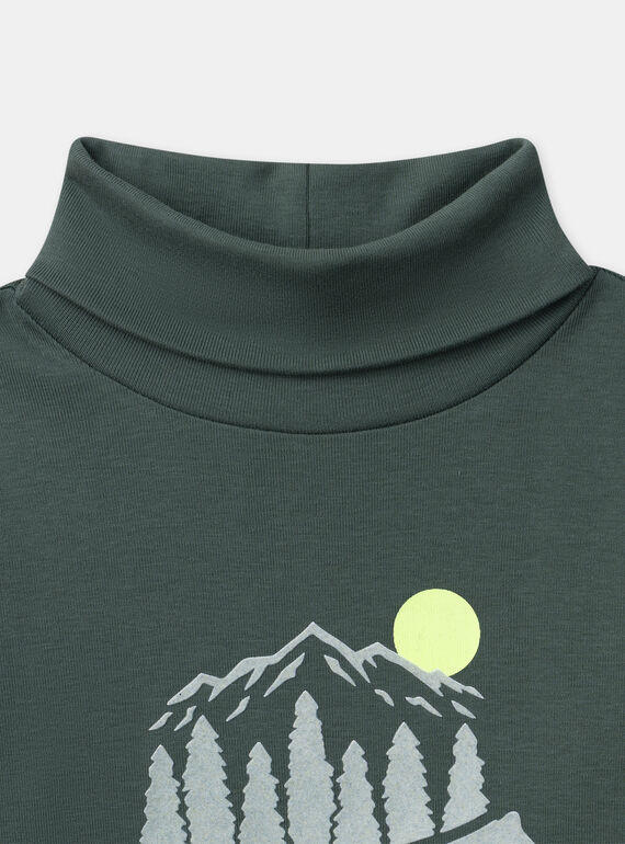 Green TURTLE NECK NRARUAGE / 25H3PGV1SPLG608