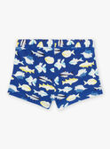 Shark print boxer shorts in ink FRYBOXAGE / 23E4PGM6MAIC214