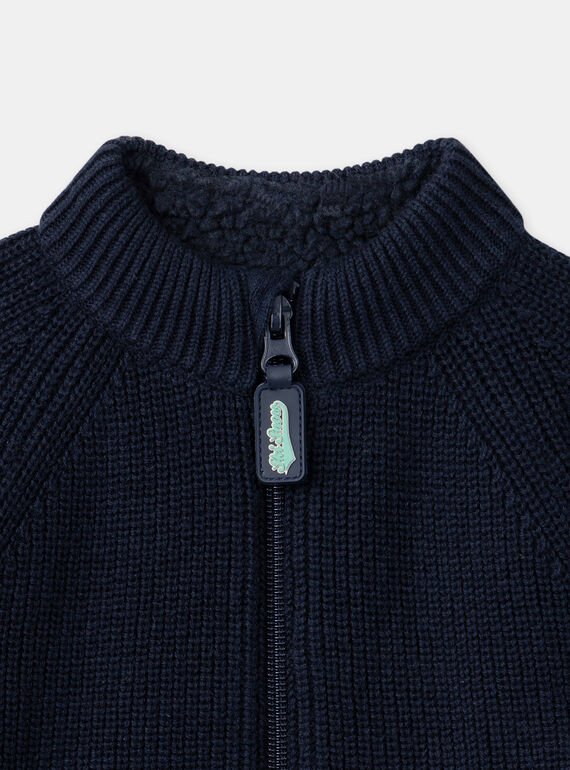 Navy KIDS CARDIGAN LALOSTAGE / 24H3PGS1GIL070