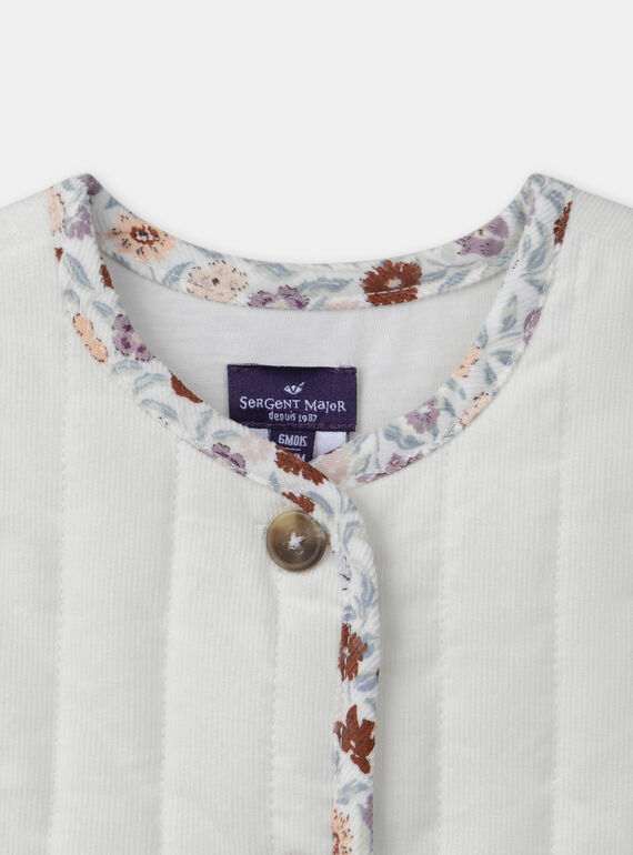 Off white CARDIGAN WHITHOUT SLEEVES MABRUNE / 25E1BF71CSM001