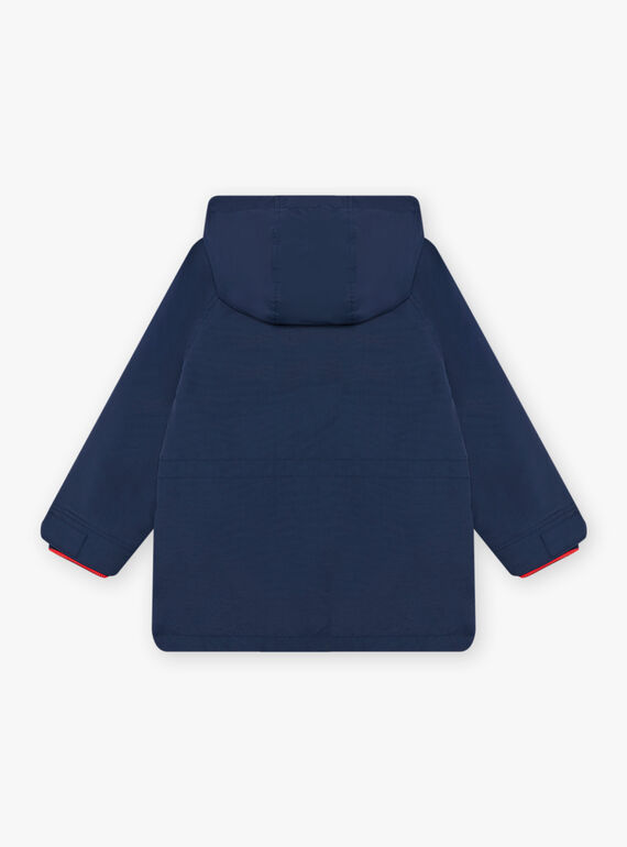 Child boy's 3-in-1 night blue raincoat CAPOLINAGE / 22E3PGG2IMP713