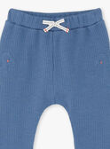 Baby boy gentian blue pants ZAEDDY / 21E1BGB1PANC230