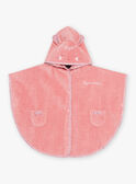 Plain pink bathing cap with bunny head hood DEBARBARA / 22H5BF21CDB303