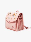 Pink satchel with fantasy motifs child girl BAZINETTE / 21H4PF53BES310