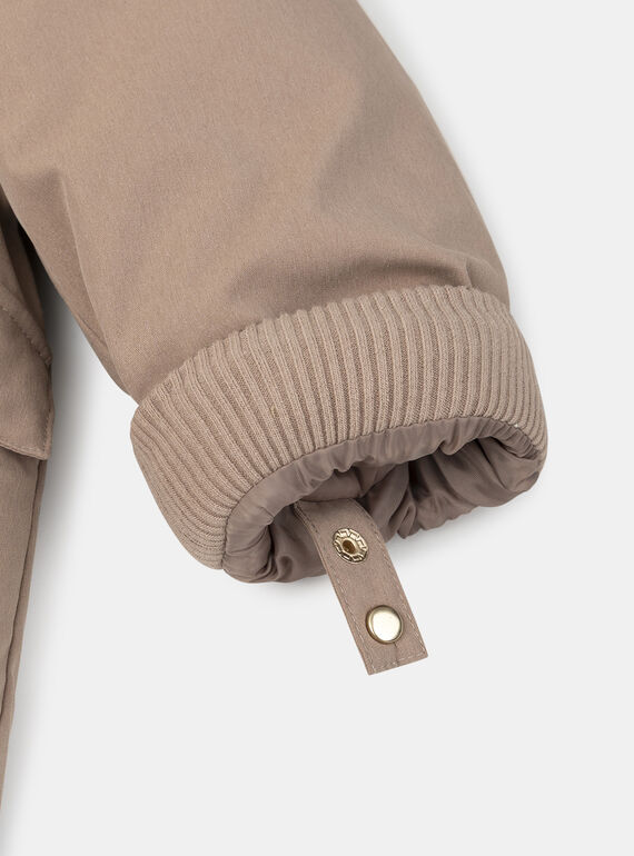 Brown PARKA NISOULETTE / 25H2PFF1PAR821