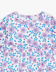 Flowery cotton satin blouse DAALEXIA / 22H1BF51CHE001