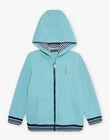 Child boy blue hoodie CIAGILAGE / 22E3PGJ1GILC200