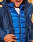 3 in 1 blue hooded raincoat DACIRAGE / 22H3PGG1IMP622