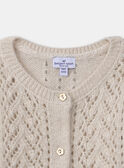 Ivory CARDIGAN LATATIANA / 24H1BFT1CAR005