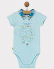 Pale turquoise Body suit RAWILLIAM / 19E1BGQ1BOD203
