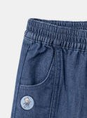 Blue denim pants with cut-outs LADORIAN / 24H1BGJ1JEAP274