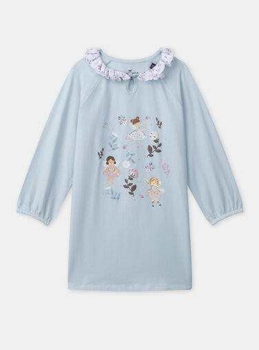 Blue sky NIGHT DRESS Blue sky NIGHT DRESS NUIZETTE / 25H5PFB1CHN020