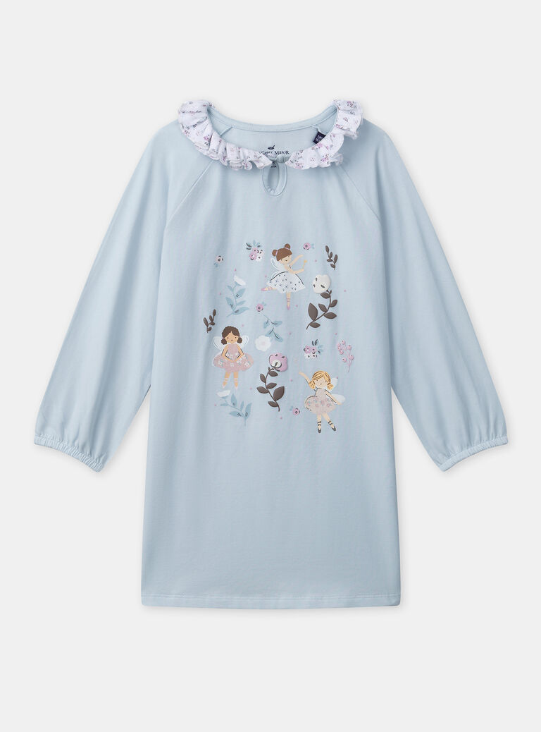 Blue sky NIGHT DRESS Blue sky NIGHT DRESS NUIZETTE / 25H5PFB1CHN020