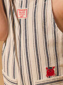 Off white SHORT DUNGAREES MAVALENTIN / 25E1BGQ1SAC001
