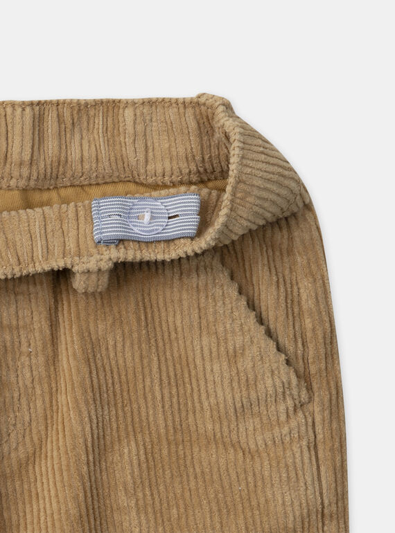 Yellow PANTS NLOCORDAGE / 25H3PGW2PAN107