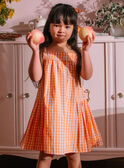 Child girl plaid dress CHIVYETTE / 22E2PFM1RBS001