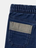 Navy JEANS LUTOUAGE / 24H3PGM1JEA070