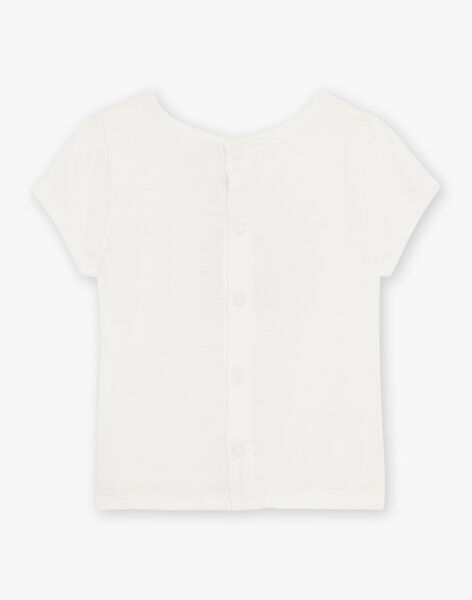 Off white t-shirt with bird print FAILANA / 23E1BFD1TEE001