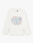 Long sleeve flower print t-shirt DUIJETTE / 22H2PFZ1TML001