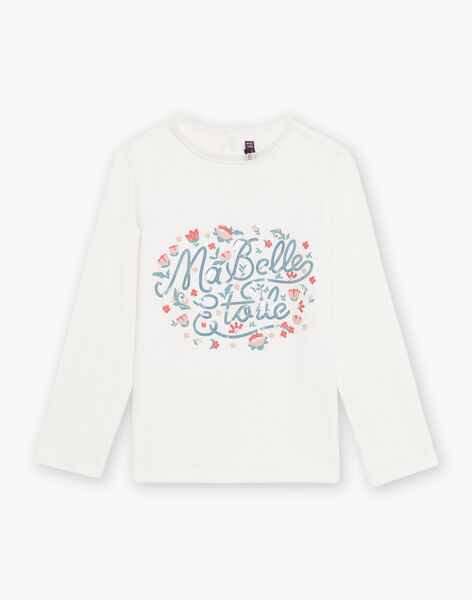 Long sleeve flower print t-shirt DUIJETTE / 22H2PFZ1TML001