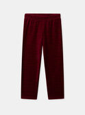 Dark burgundy PYJAMA NECAMIAGE / 25H5PGD4PYJ503