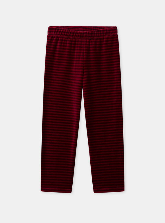 Dark burgundy PYJAMA NECAMIAGE / 25H5PGD4PYJ503