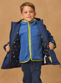 Blue PARKA NISJAPAGE / 25H3PGF1PAR703