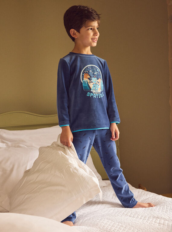 Blue PYJAMA NUICOAGE / 25H5PGB5PYJ703