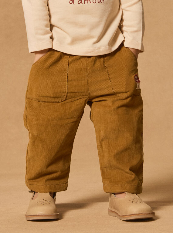 Brown PANTS MAAXEL / 25E1BG71PAN812