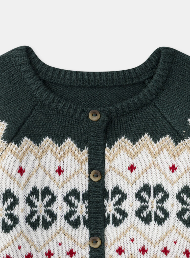 Green CARDIGAN NAZOE / 25H1BFY1CAR608