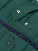 Green DOWN JACKET LIOGRAGE / 24H3PG82D3EG614