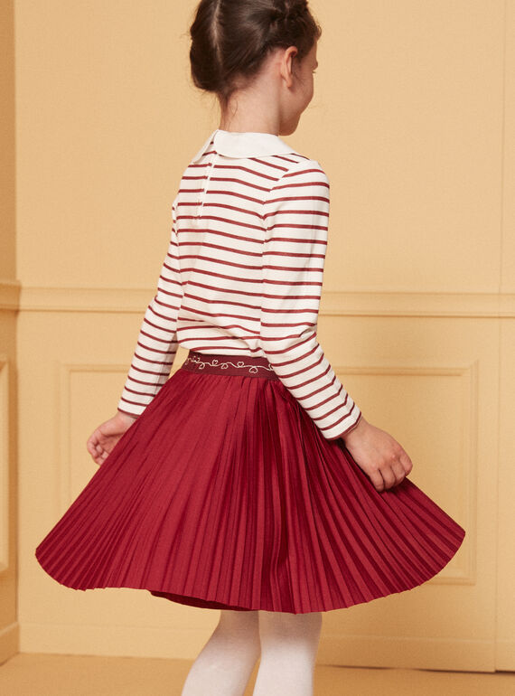 Red SKIRT LIRAMETTE 1 / 24H2PF91JUPD307