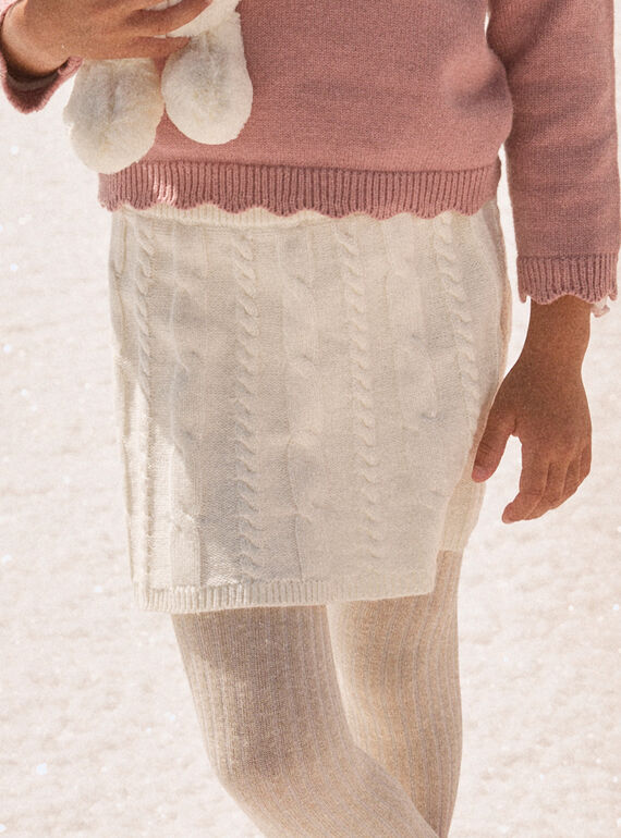 Off white SKIRT NRAJUPETTE / 25H2PFV1JUP009