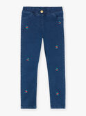 Jeans with floral embroidery FEGINETTE / 23E2PFB1JEAK005
