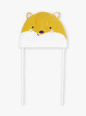 White and honey knit cap GICOCO / 23H4BG53BON107