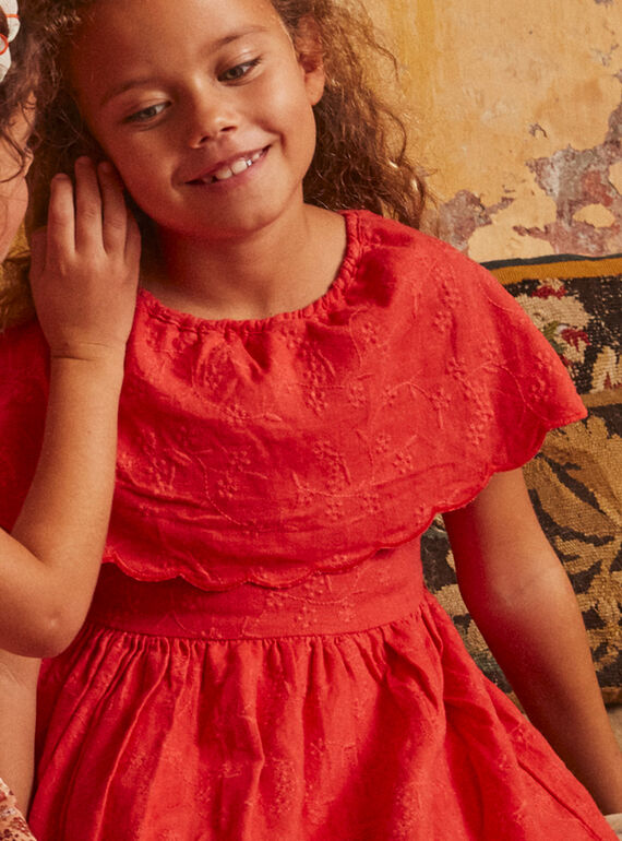 Orange DRESS KROFORETTE / 24E2PFE1ROBE405