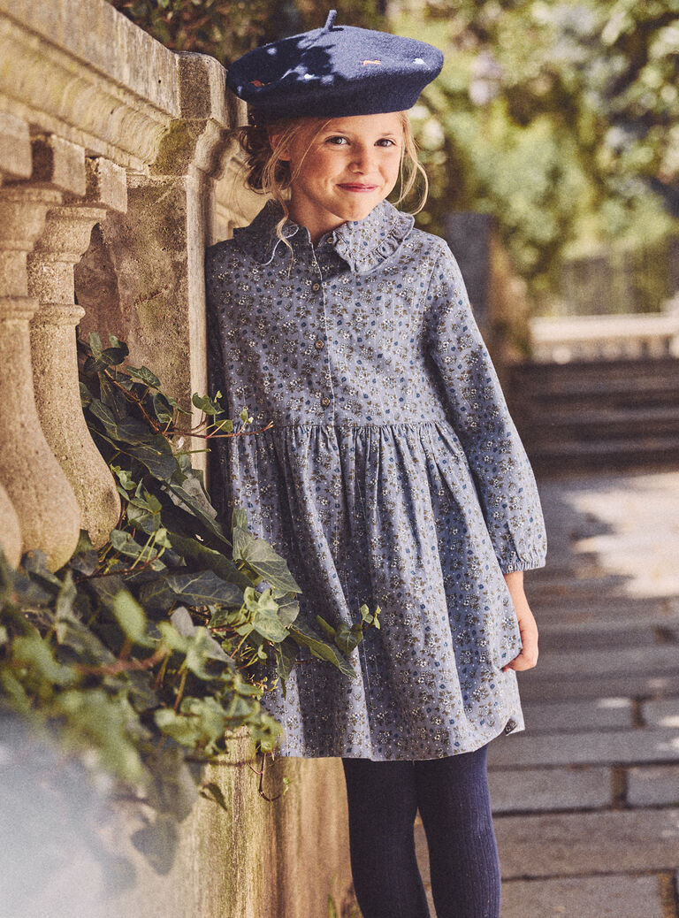 Greyish blue DRESS NUTWILETTE / 25H2PFQ2ROB205