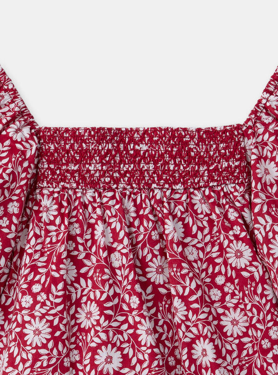 Red BLOUSE MODOLETTE / 25E2PFJ1CHEF506