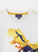 Off-white dinosaur print T-shirt KITIAGE / 24E3PGC1TMC632
